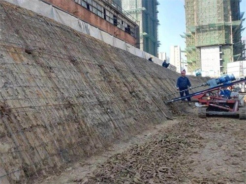 双牌建筑边坡支护