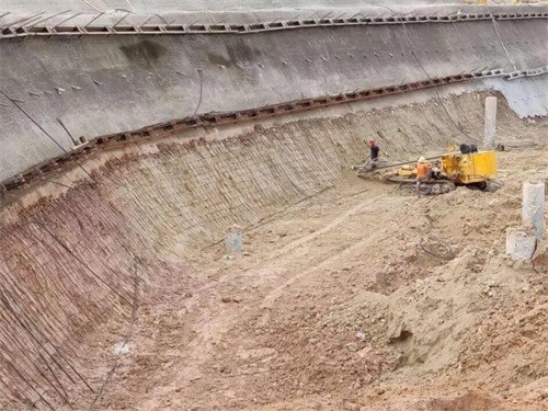 双牌基坑边坡加固